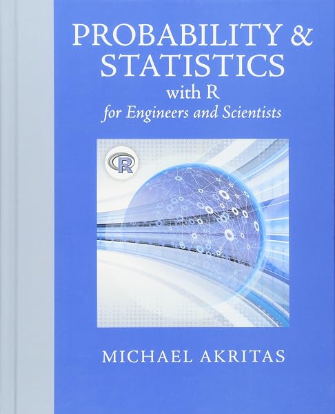 Cover of Probability & Statistics with R for Engineers and Scientists