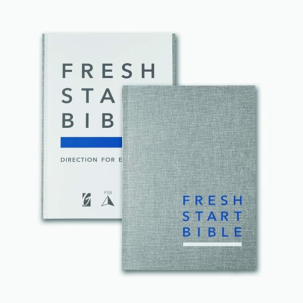 Cover of Fresh Start Bible: Softcover/Linen