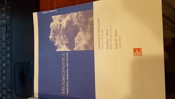 Cover of Microeconomics: Principles, Problems, & Policies