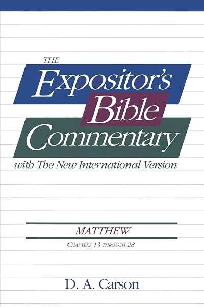 Cover of Matthew, Vol.2 (Ch. 13-28), The Expositor's Bible Commentary