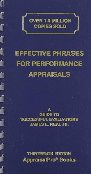 Cover of Effective Phrases for Performance Appraisals: A Guide to Successful Evaluations