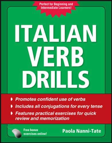 Cover of Italian Verb Drills, Third Edition (Drills Series)