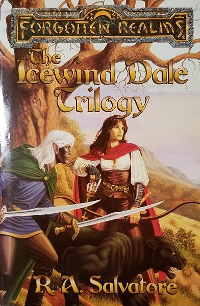 Cover of Forgotten Realms Icewind Dale: The Crystal Shard + Streams of Silver + The Halfling's Gem (Forgotten Realms Icewind Dale Trilogy)