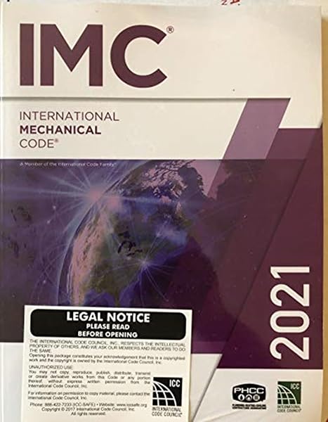 Cover of 2021 International Mechanical Code (International Code Council Series)
