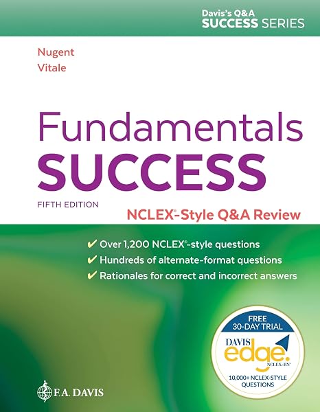 Cover of Fundamentals Success: NCLEX®-Style Q&A Review (Davis's Q&a Success)