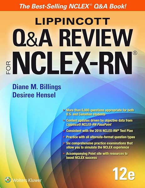Cover of Lippincott Q&A Review for NCLEX-RN (Lippincott's Review For NCLEX-RN) (Lippincott's Review For NCLEX-RN)
