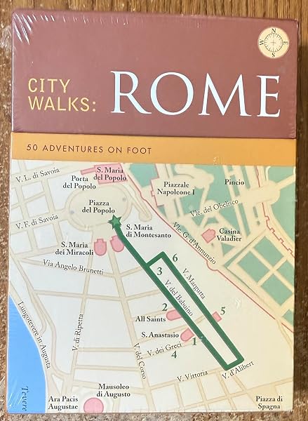 Cover of City Walks: Rome: 50 Adventures on Foot