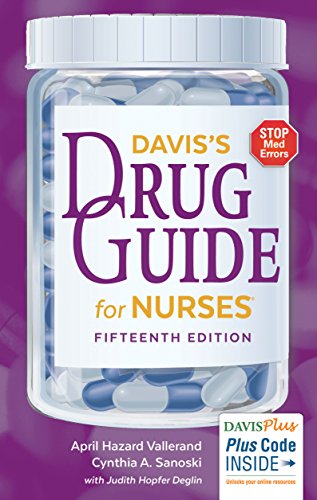 Cover of Davis's Drug Guide for Nurses