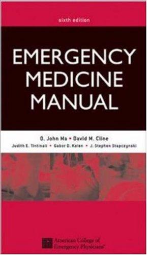 Cover of Emergency Medicine Manual