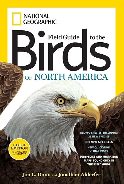 Cover of National Geographic Field Guide to the Birds of North America, Sixth Edition