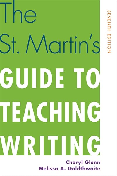 Cover of The St. Martin's Guide to Teaching Writing