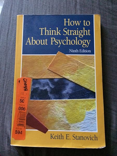 Cover of How To Think Straight About Psychology (9th Edition) (Ninth Edition)