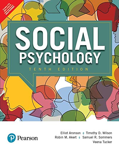 Cover of Pearson Social Psychology