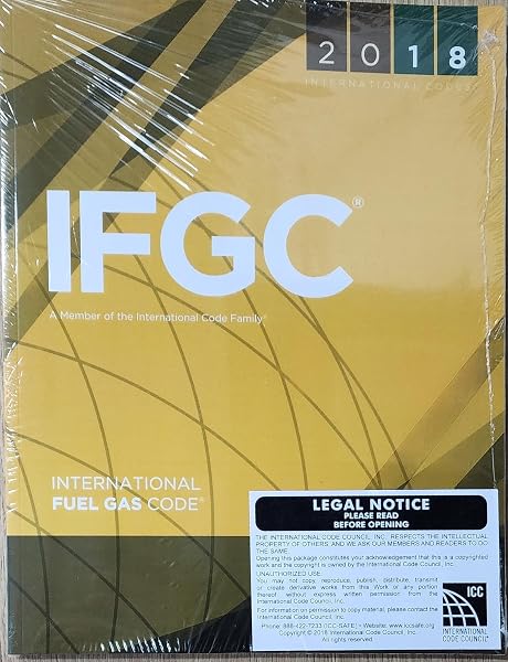 Cover of 2018 International Fuel Gas Code (International Code Council Series)