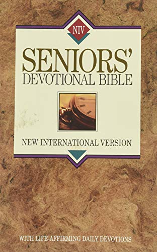 Cover of Seniors' Devotional Bible: New International Version
