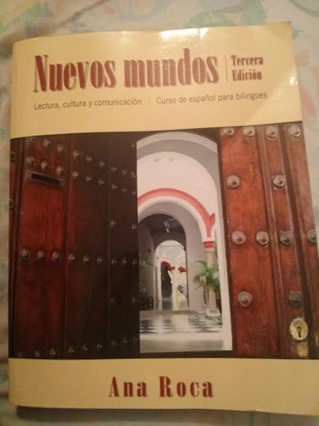 Cover of Nuevos mundos: Curso de espanol para bilingues