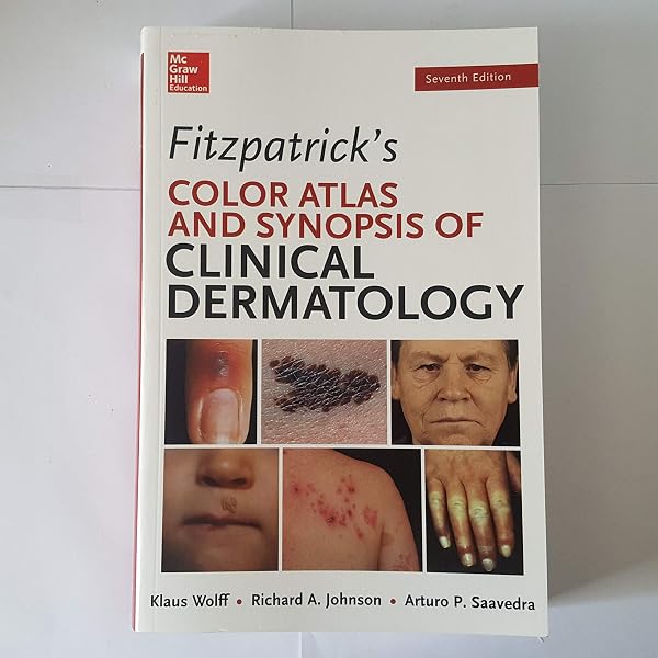 Cover of Fitzpatrick's Color Atlas and Synopsis of Clinical Dermatology, Seventh Edition (Color Atlas & Synopsis of Clinical Dermatology (Fitzpatrick))