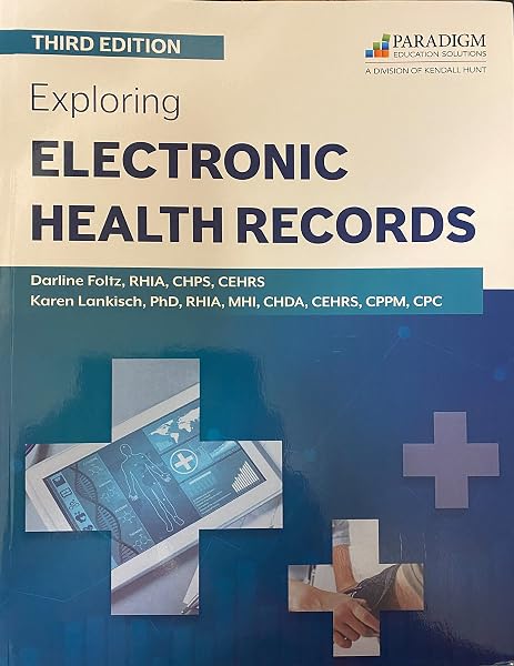 Cover of Exploring Electronic Health Records for Nursing (Text Only) 3rd Edition