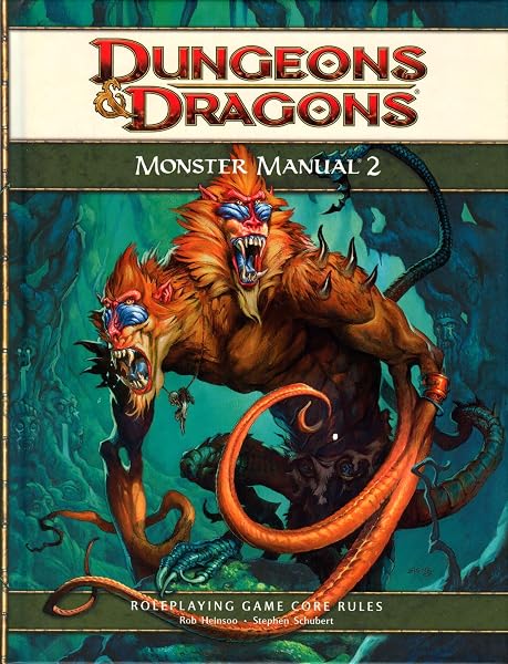 Cover of Monster Manual 2: A 4th Edition D&D Core Rulebook (D&D Supplement)