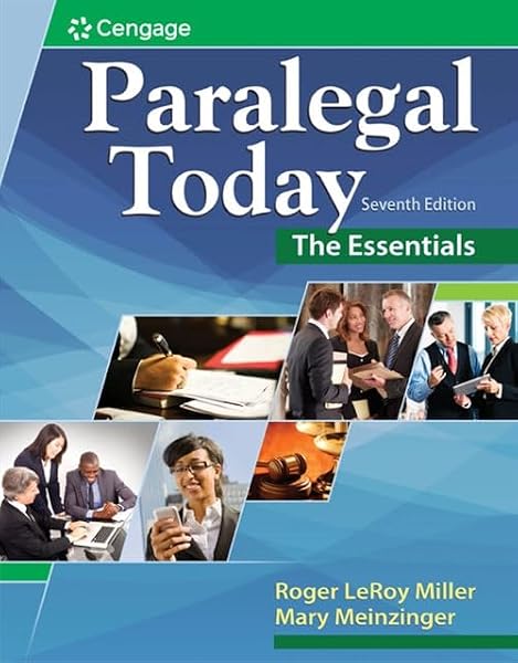Cover of Paralegal Today: The Legal Team at Work