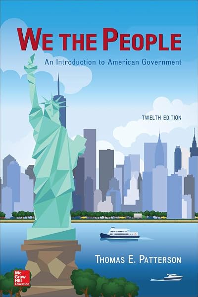 Cover of We The People: An Introduction to American Government
