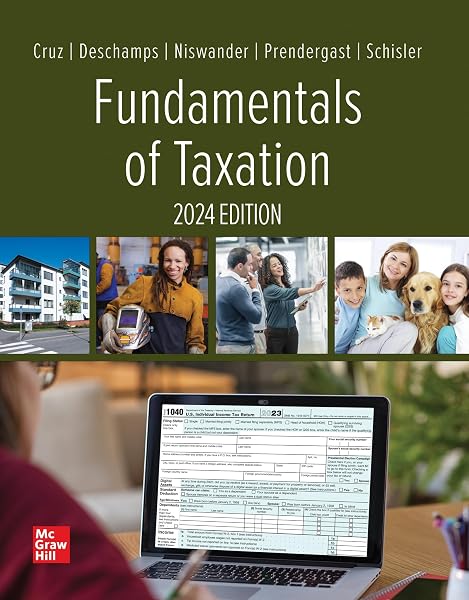 Cover of Loose Leaf for Fundamentals of Taxation 2024 Edition