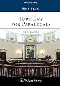 Tort Law for Paralegals (Aspen Paralegal Series)
