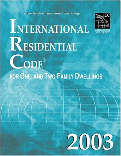 Cover of International Residential Code 2003 (International Code Council Series)