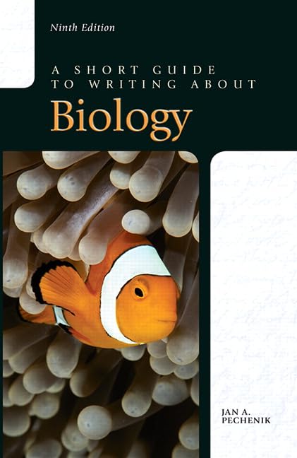Cover of Short Guide to Writing about Biology, A