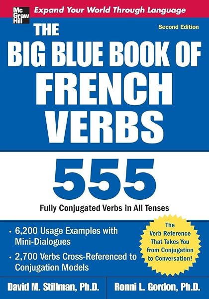 Cover of The Big Blue Book of French Verbs, Second Edition