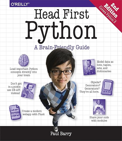 Cover of Head First Python: A Brain-Friendly Guide