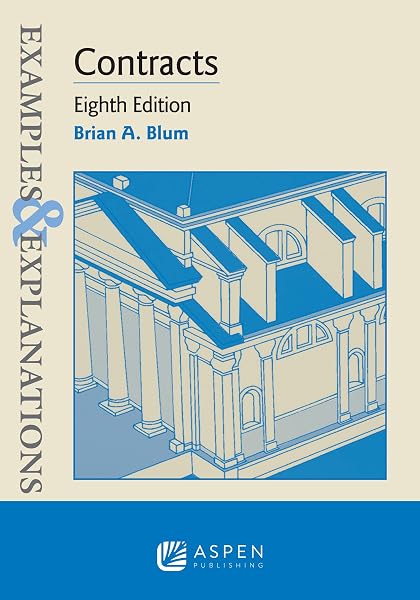 Cover of Examples & Explanations for Contracts