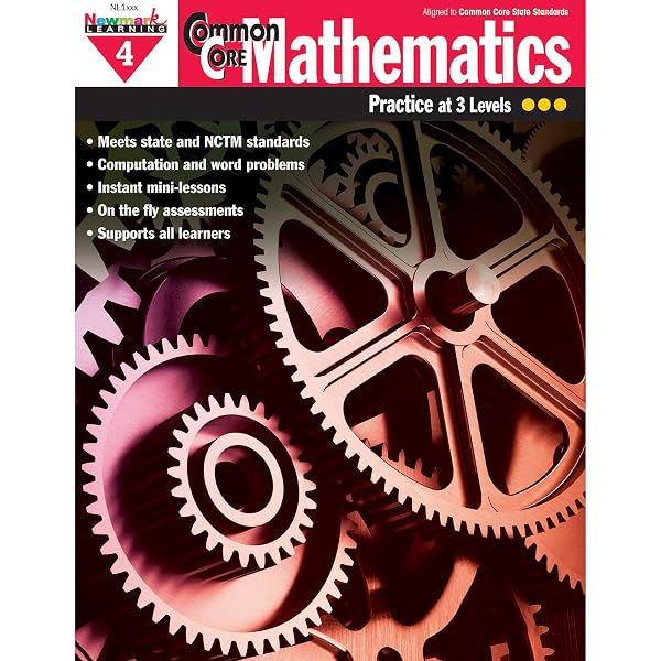 Cover of Newmark Learning Grade 4 Common Core Mathematics Aid