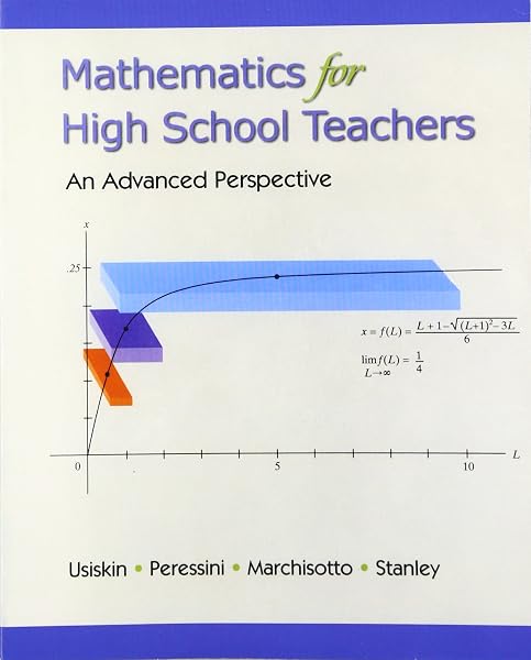 Cover of Mathematics for High School Teachers- An Advanced Perspective