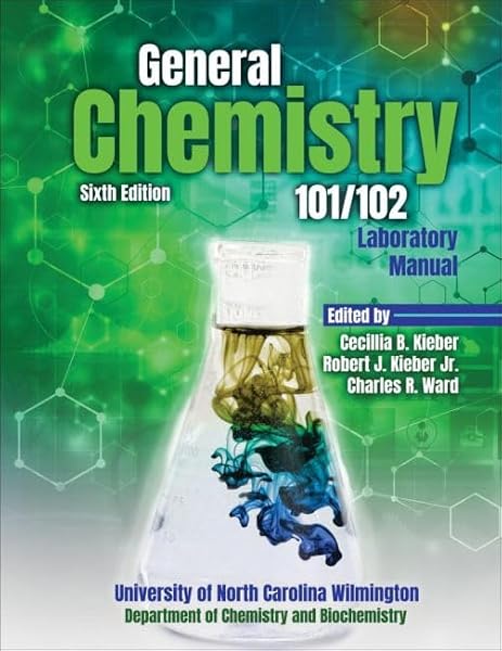 Cover of General Chemistry 101/102 Laboratory Manual