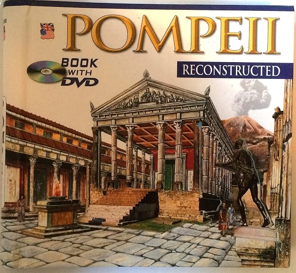 Cover of POMPEII Reconstructed Book with DVD