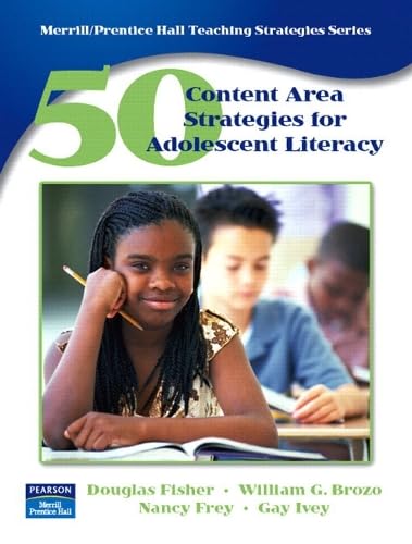 Cover of 50 Content Area Strategies for Adolescent Literacy (Merrill / Prentice Hall Teaching Strategies Series)