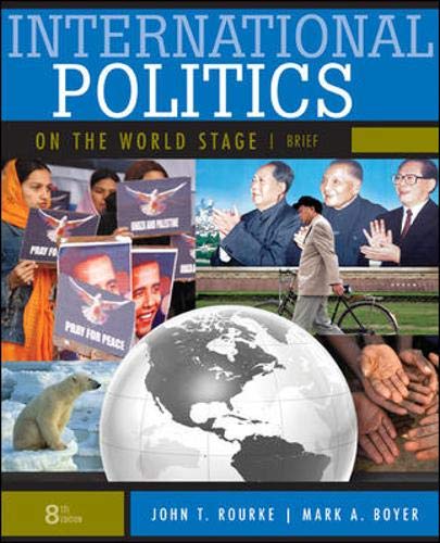 Cover of International Politics on the World Stage, Brief 8th Edition