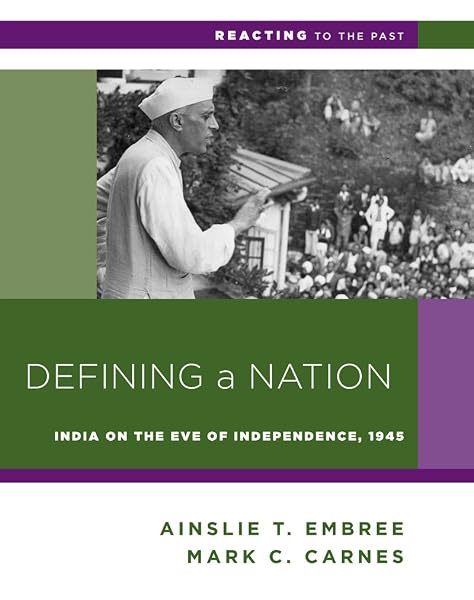 Cover of Defining a Nation: India on the Eve of Independence, 1791 (Reacting to the Past)
