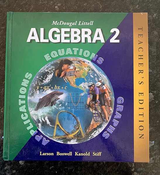 Cover of McDougal Littell Algebra 2: Applications, Equations, Graphs, Teacher's Edition