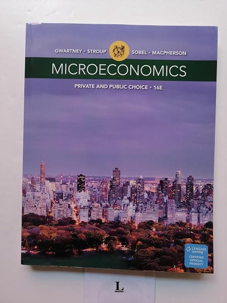 Cover of Microeconomics: Private and Public Choice (MindTap Course List)