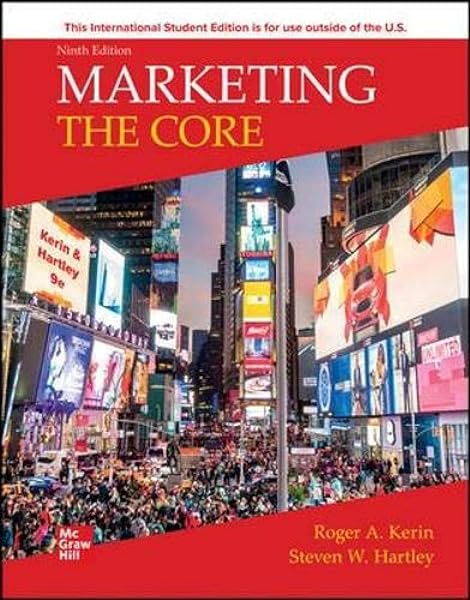 Cover of ISE Marketing: The Core
