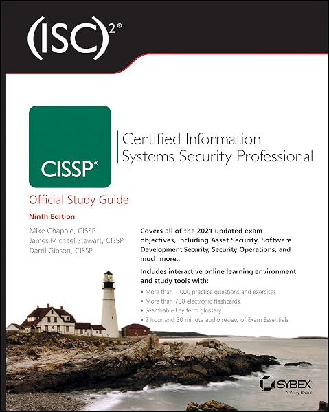 Cover of (ISC)2 CISSP Certified Information Systems Security Professional Official Study Guide (Sybex Study Guide)