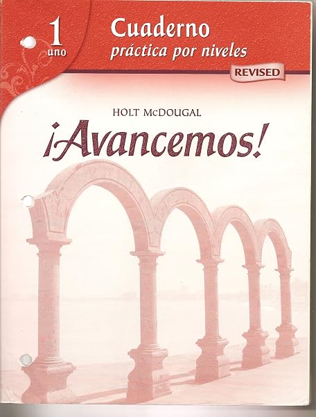 Cover of Cuaderno: Practica por niveles Workbook Teacher's Edition Level 1 (¡Avancemos!) (Spanish Edition)