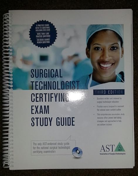 Cover of Surg Tech Certifying Exam Study Guide 3rd Ed