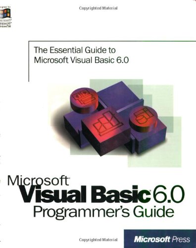 Cover of Microsoft Visual Basic 6.0 Programmer's Guide