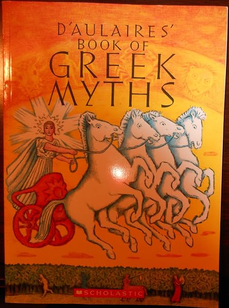 Cover of D'Aulaires' Book of Greek Myths