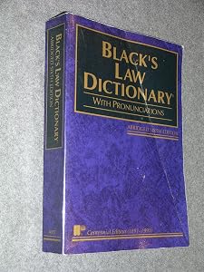 Black's Law Dictionary: Definitions of the Terms and Phrases of American and English Jurisprudence, Ancient and Modern