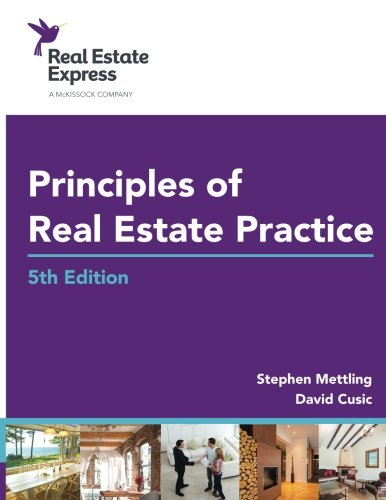 Cover of Principles of Real Estate Practice: Real Estate Express 5th Edition