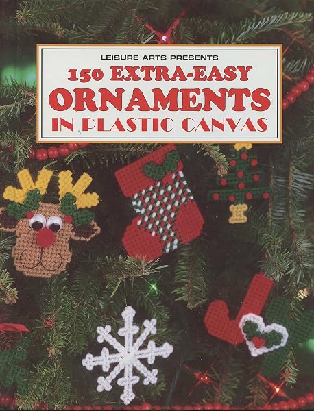 Cover of 150 Extra-Easy Ornaments in Plastic Canvas (Leisure Arts)